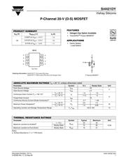 SI4421DY-T1-E3 数据手册