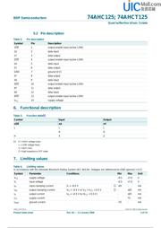 74AHC125D 数据规格书 3