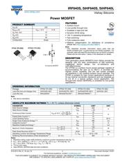 IRF640SPBF 数据规格书 1