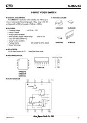 NJM2234M datasheet.datasheet_page 1