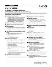 AM29LV160BB-90EI 数据规格书 1