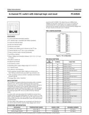 PCA9545 数据规格书 2