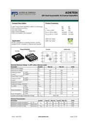 AON6992 datasheet.datasheet_page 1