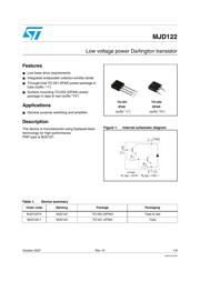 MJD122 datasheet.datasheet_page 1