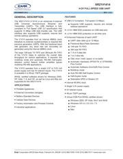 XR21V1414IM-0B-EB datasheet.datasheet_page 1