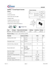 BSS215PH6327 数据规格书 1