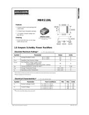 MBRS130LT3G 数据规格书 1