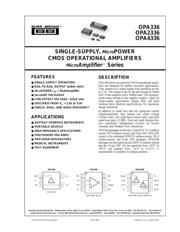 OPA2336EA/250 datasheet.datasheet_page 1