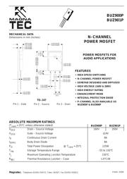 BUZ900P 数据规格书 1