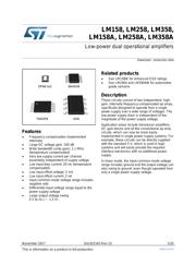 LM358 Datenblatt PDF