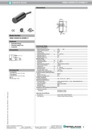 NBB818GM50E2200MMV1 数据规格书 1