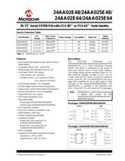 24AA02E64 datasheet.datasheet_page 1