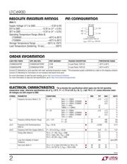 LTC6900IS5 datasheet.datasheet_page 2