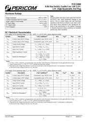 PI3CH800LE datasheet.datasheet_page 2