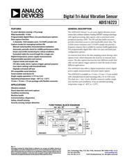 ADIS16223 datasheet.datasheet_page 1