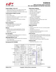 SI1010-A-GMR 数据规格书 1