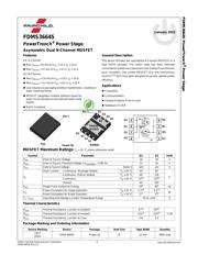 FDMS3664S datasheet.datasheet_page 1