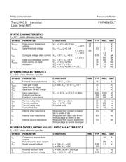 PHP45N03LT 数据规格书 2
