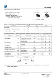 LM78L05 数据规格书 1