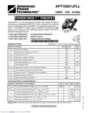 APT10021JFLL datasheet.datasheet_page 1