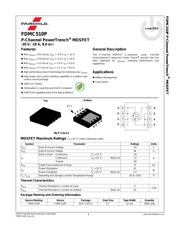 FDMC510P datasheet.datasheet_page 1