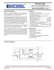 MIC4421ZM datasheet.datasheet_page 1