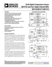 AD7417ARU Datenblatt PDF