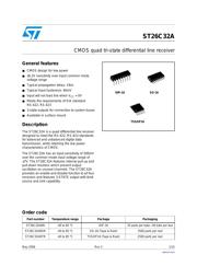 ST26C32A datasheet.datasheet_page 1