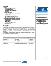 AT89C51CC03C-RDRIM datasheet.datasheet_page 1