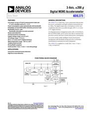 ADXL375BCCZ Datenblatt PDF