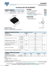 SI4134DY-T1-E3 datasheet.datasheet_page 1