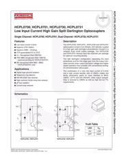 HCPL0731 datasheet.datasheet_page 1