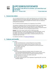 LPC1114JHI33/303 datasheet.datasheet_page 1