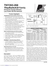 TNY267G datasheet.datasheet_page 1