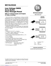 MC74LCX540DT 数据规格书 1