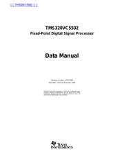 TMS320VC5502 datasheet.datasheet_page 1
