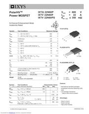 IXTQ22N60P datasheet.datasheet_page 1