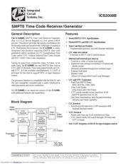 ICS2008BVT 数据规格书 1