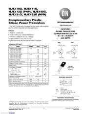 MJE181G 数据手册