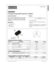 FDN302P datasheet.datasheet_page 1