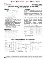 OPA197IDBVR 数据规格书 1