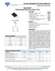 HFA15PB60PBF Datenblatt PDF