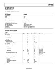 ADAV803ASTZ 数据规格书 3