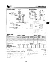 CY7C421-20JCR 数据规格书 2