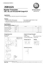 2SB1121S-TD-E datasheet.datasheet_page 1