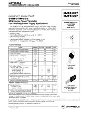 MJE13007 datasheet.datasheet_page 1