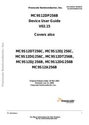 MC9S12DT256CPVE 数据规格书 1