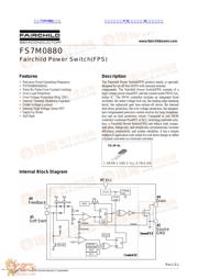 FS7M0880TU datasheet.datasheet_page 1