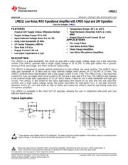 LM6211MF/NOPB Datenblatt PDF