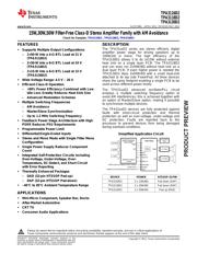 TPA3128D2DAP datasheet.datasheet_page 1